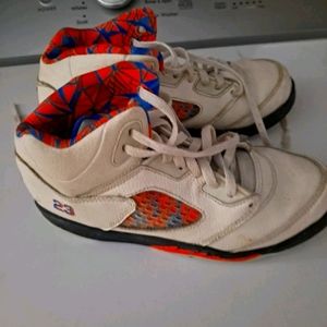Retro Jordan 5-big kids sz3